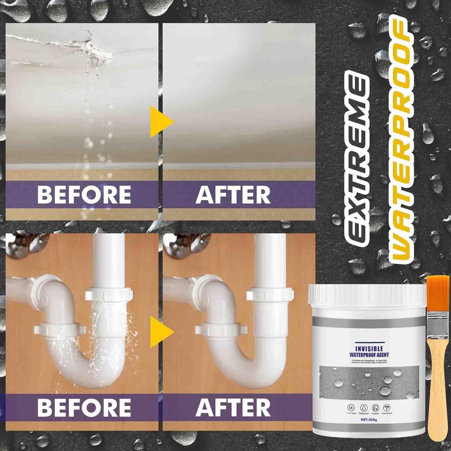 Invisible Water Leakage Solution | 300ml