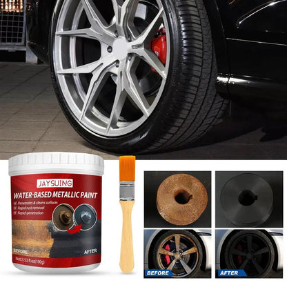 Rust Converter Metallic Paint With Free brush | 300ml