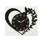 3d wall clock with light Wooden Wall Clock