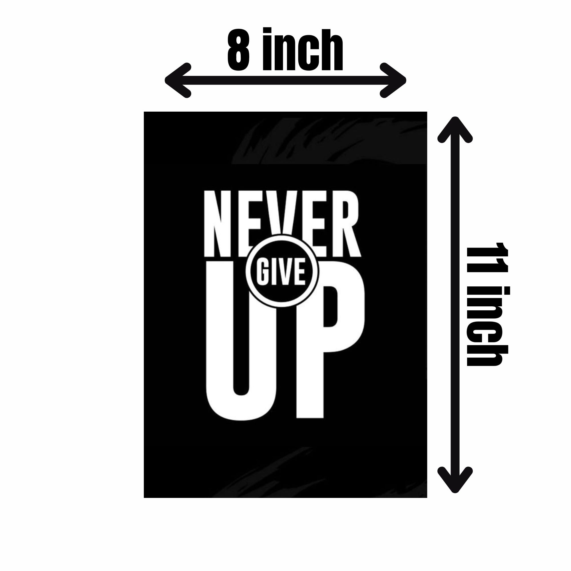 Set of 6 wooden canvas frames motivational quotes