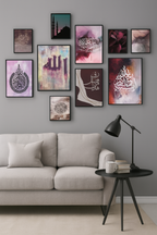 Wooden Photo Frame Set – 10 Pcs Assorted Sizes