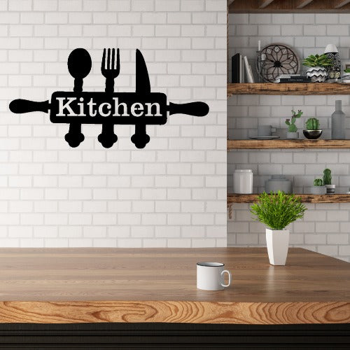 Stylish Kitchen Wall Decor Sign