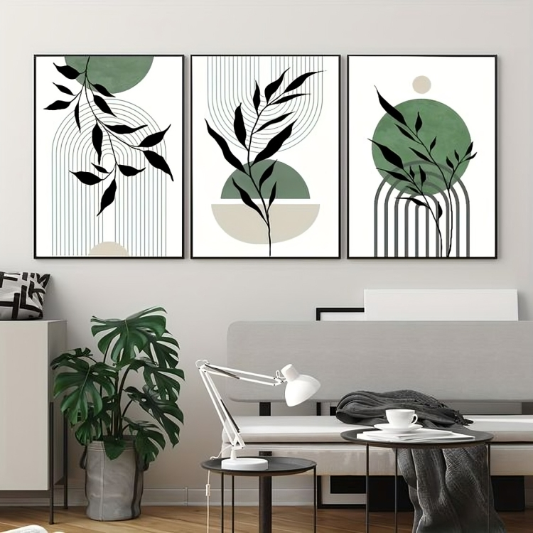 Set of 3 Motivational Quote Wall Art Frames