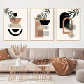 Set of 3 Abstract Wall Art Frames
