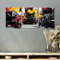 Set of 3 Premium Wall Art Photo Tiles