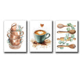 Set of 3 Premium Wall Art Photo Tiles