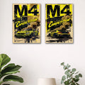 Set of 2 Premium Wall Art Photo Tiles