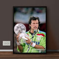 Captain Imran Khan 1992 World Cup Final Legendary Frame