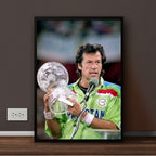 Captain Imran Khan 1992 World Cup Final Legendary Frame