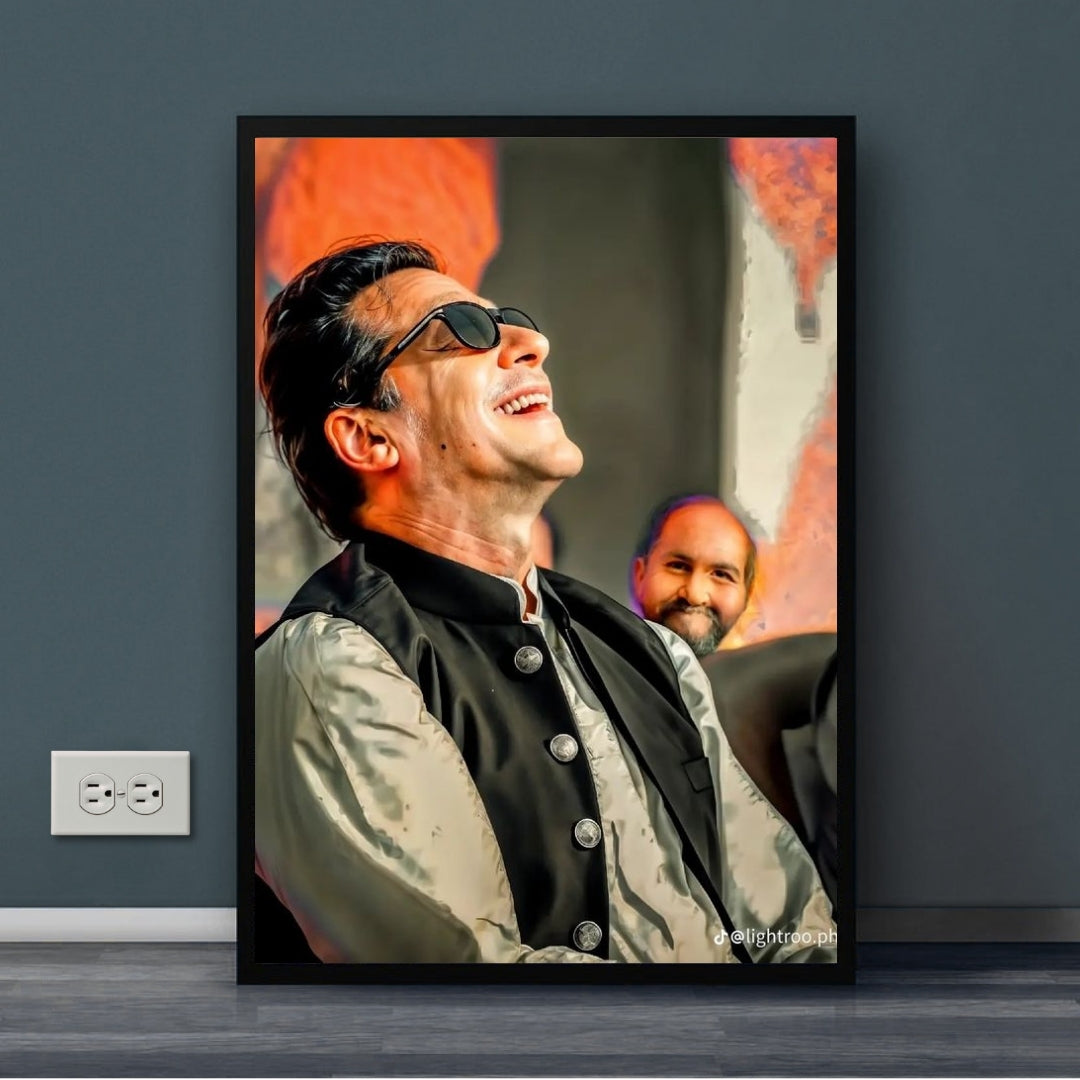 Imran Khan Smile Wall Frame