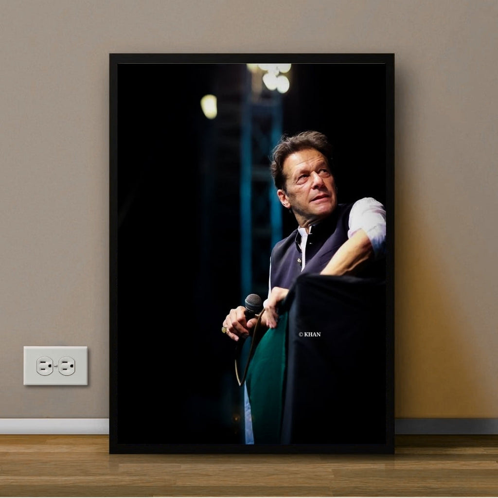 Inspirational Leader Imran Khan Wall Art Decor