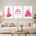 Princes Beautiful Home Office Wooden Material Wall Decor