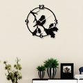 sparrow Decorative 3D Wooden Wall Clock
