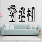 3d Flower Frame wall Art