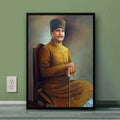 Allama Muhammad Iqbal Canvas Frame